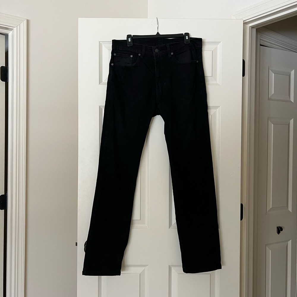 Men's Black Levi Jeans